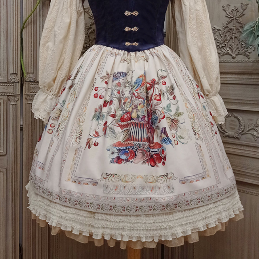 Bavaria Style Elegant Lolita Short Skirt