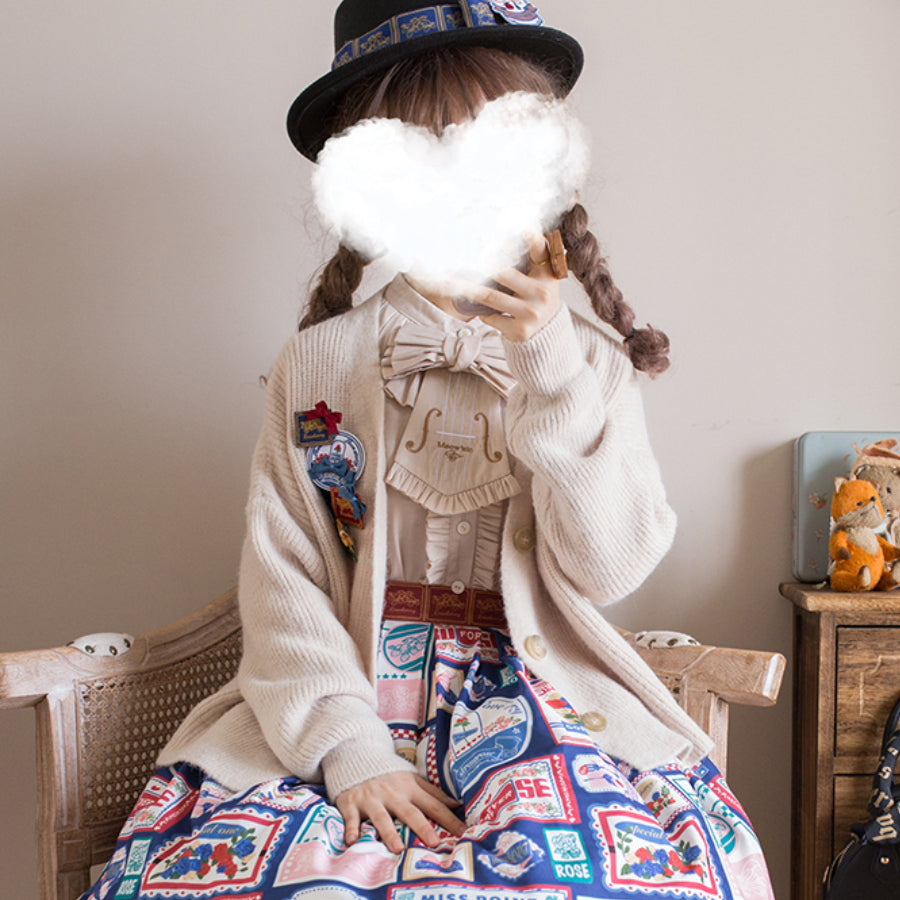 Autumn Winter Vintage Daily Lolita Sweater Coat