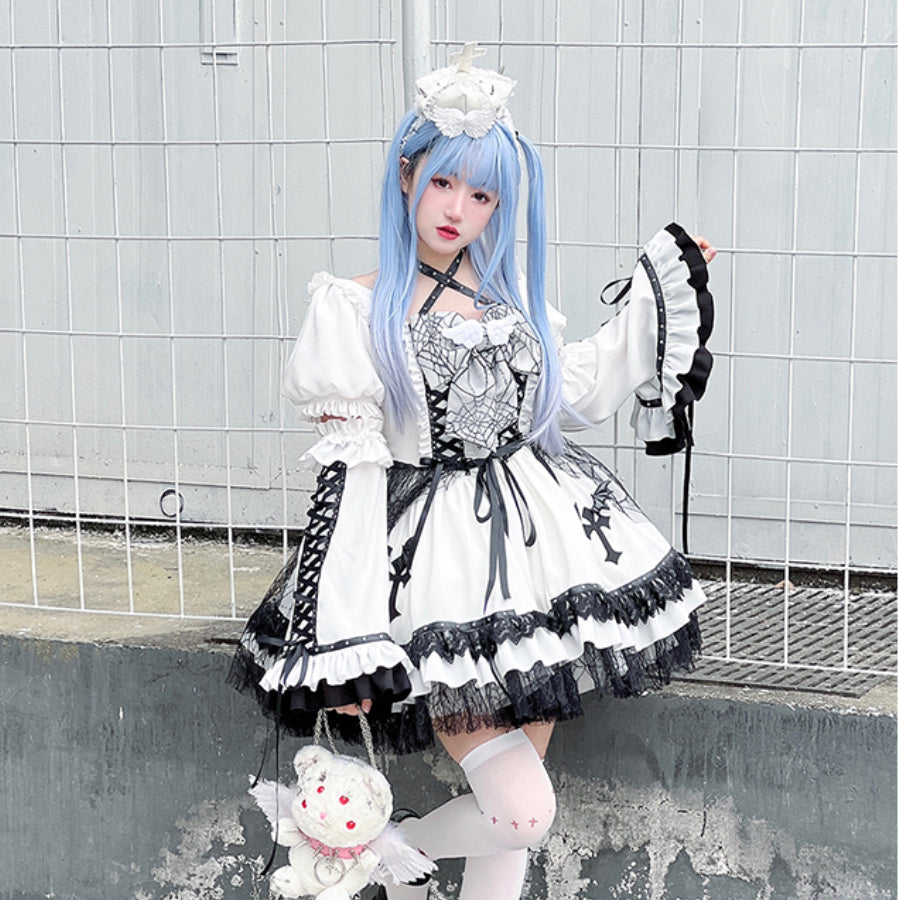 Original Dark Devil Lolita Princess Dress Sets