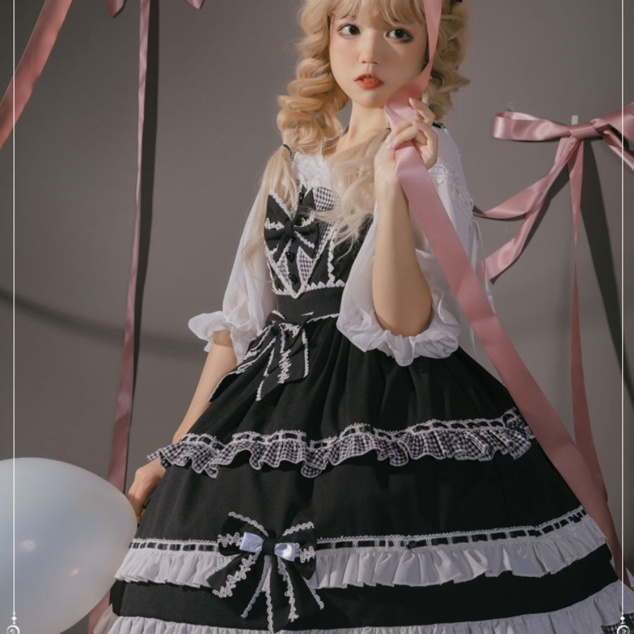 Daily Lovely and Cool Lolita Jumper Skirt