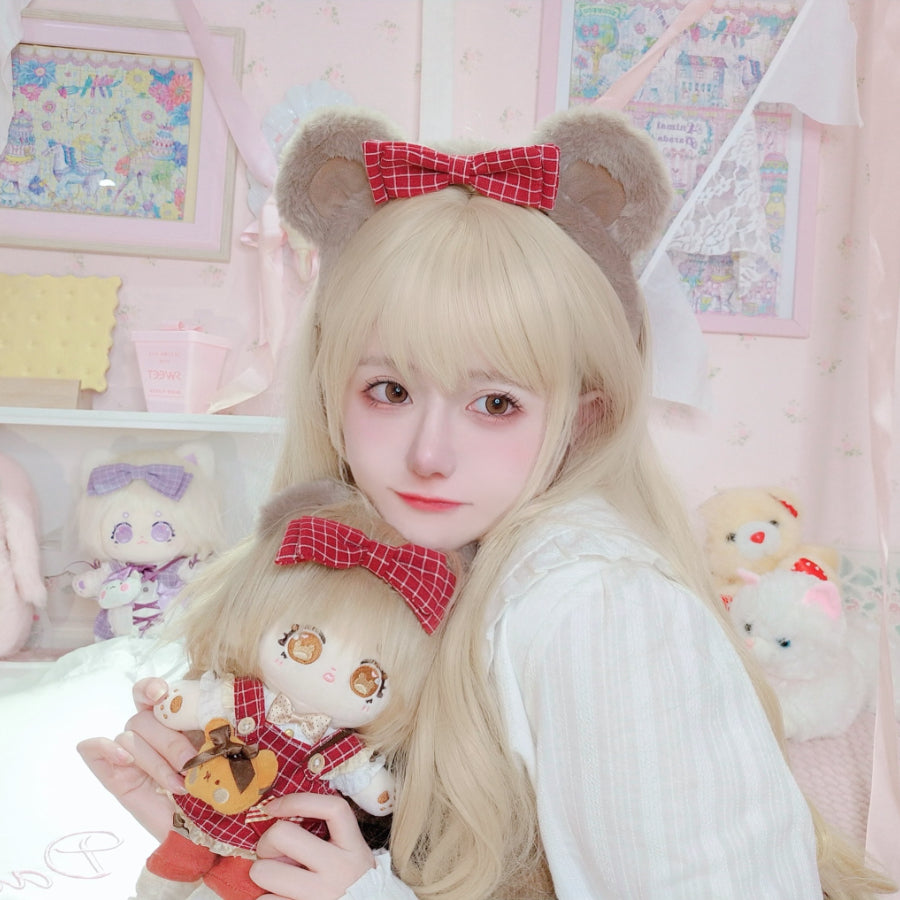 Lovely and Sweet Lolita Bear and Cat Hairband