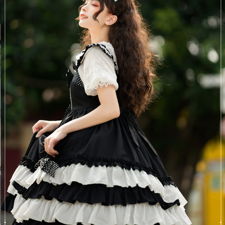 Daily Sweet and Cool Lolita Jumper Skirt