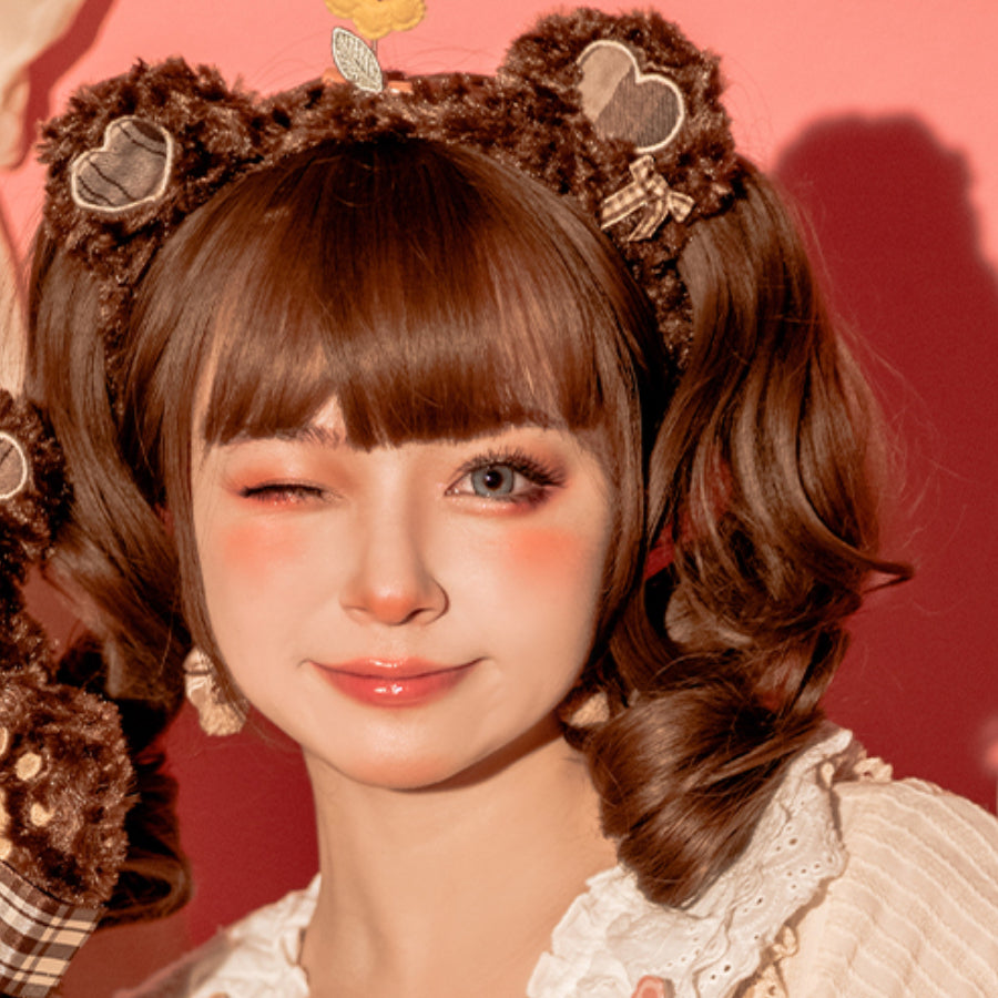 Daily Sweet Lolita Lazy Bear Hairband