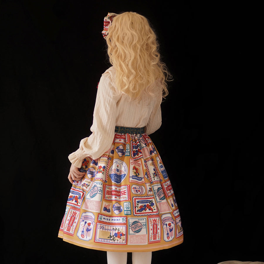 American Style Vintage Daily Lolita Skirt