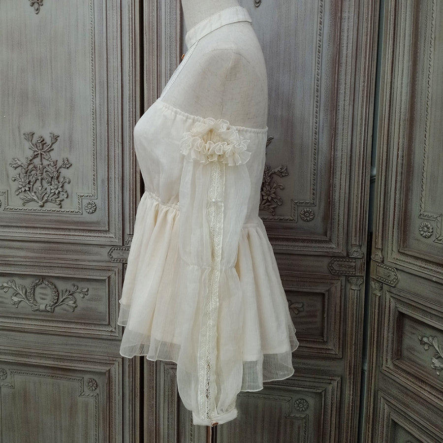 Egypt Style Lolita Thin Neck Shirt