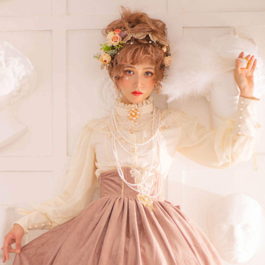 Elizabeth Elegant and Vintage Lolita Long Sleeve Shirt