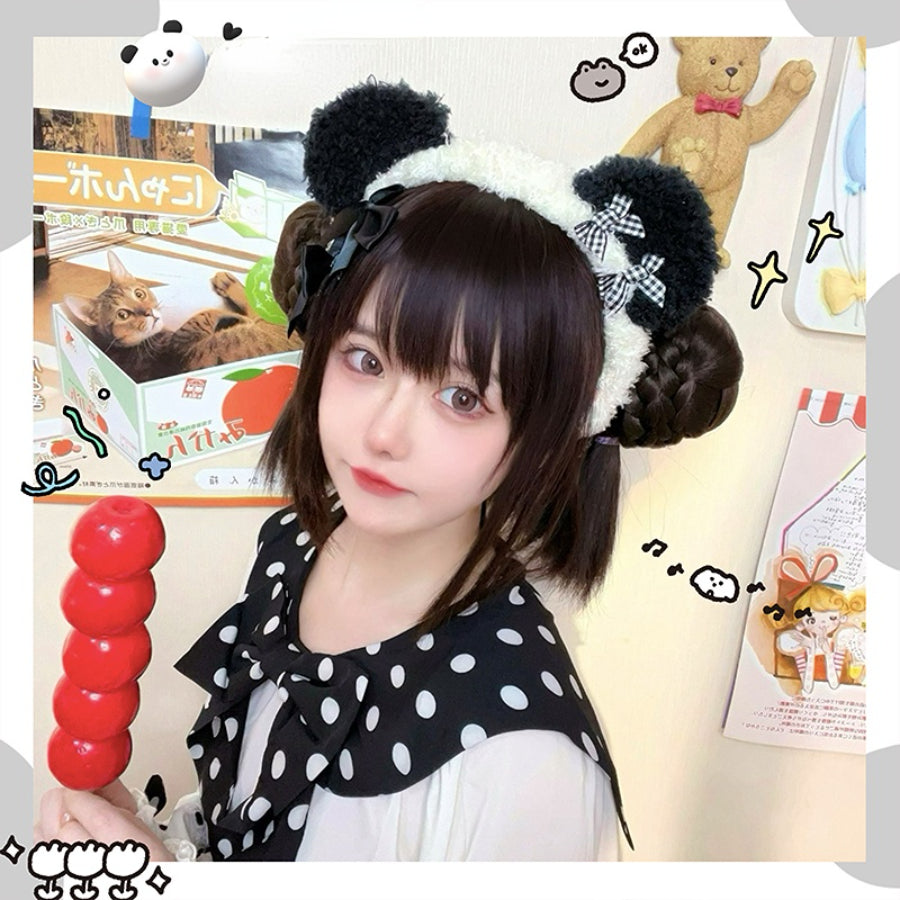 Lovely Lolita Panda Bowknot Hairband