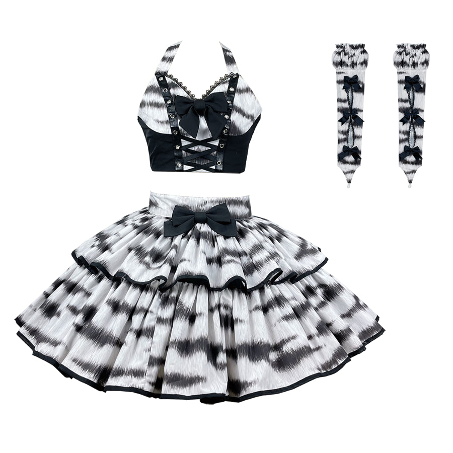 Japanese Original Spice Girl Lovely Lolita Bubble Skirt Sets