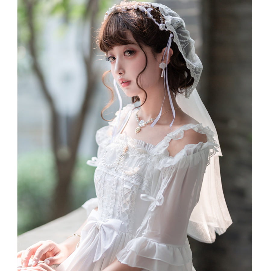 Elegant Lolita High Waist Jumper Skirt