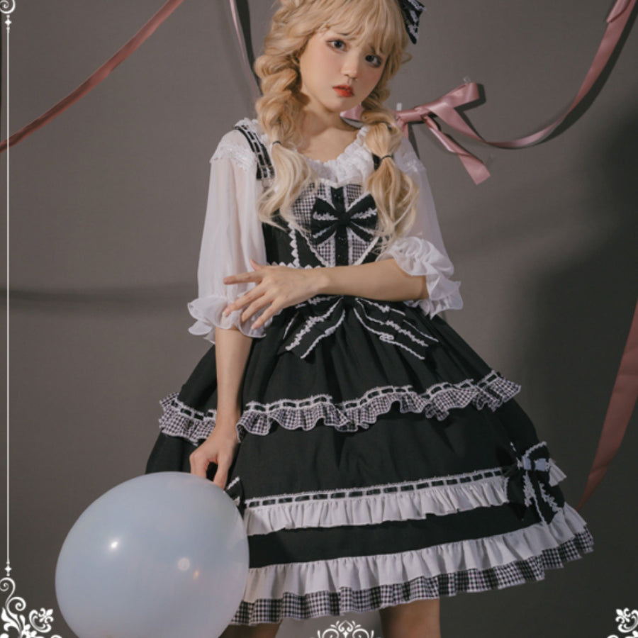 Daily Lovely and Cool Lolita Jumper Skirt