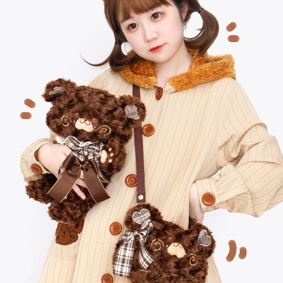 Lovely Lolita Lazy Bear Crossbody Bag