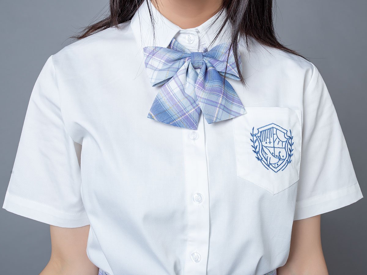 Clear Sky Jk School Uniform Blue Plaid Pleated Skirt Mp006132