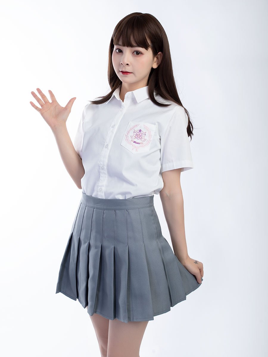 Jk High Waist Pleated Skirts C00169 School Uniform