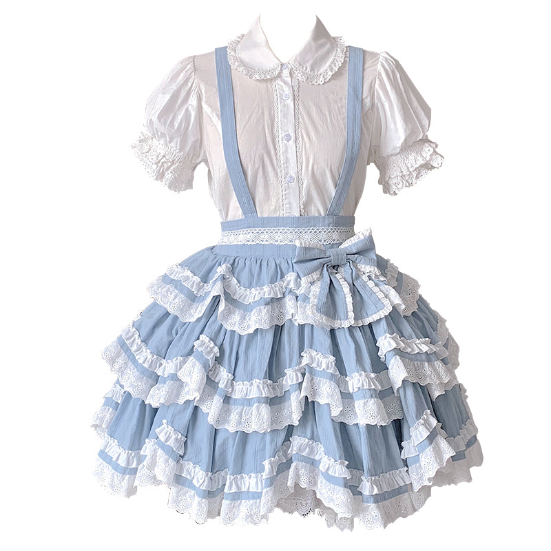 Summer Style Sweet Girl Lolita Skirt