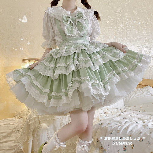 Summer Style Sweet Girl Lolita Skirt