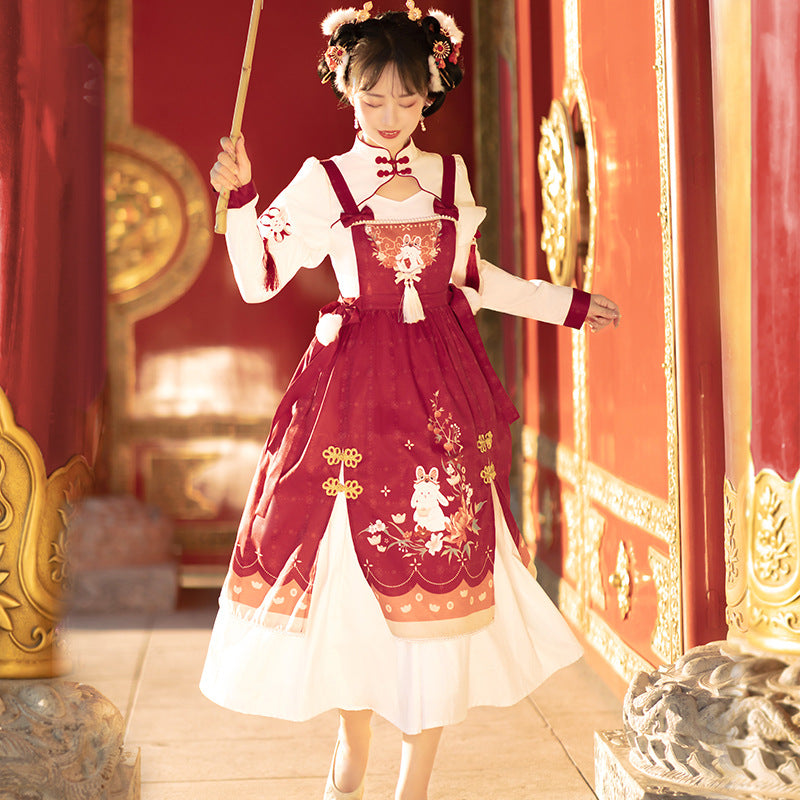 Chinese New Year Lolita Two-piece Dress