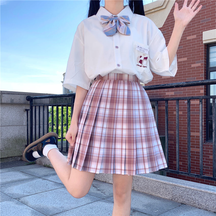 Japanese Style School Uniforms Orthodox JK Skirt Pleated Skirt