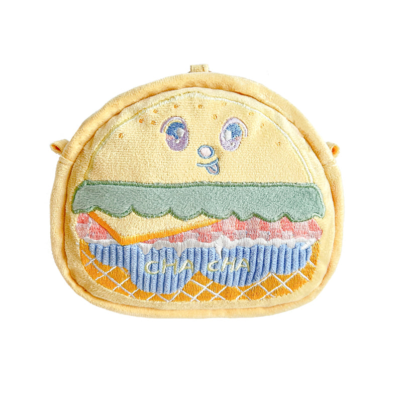 Cartoon Hamburger Mini Cute Coin Purse