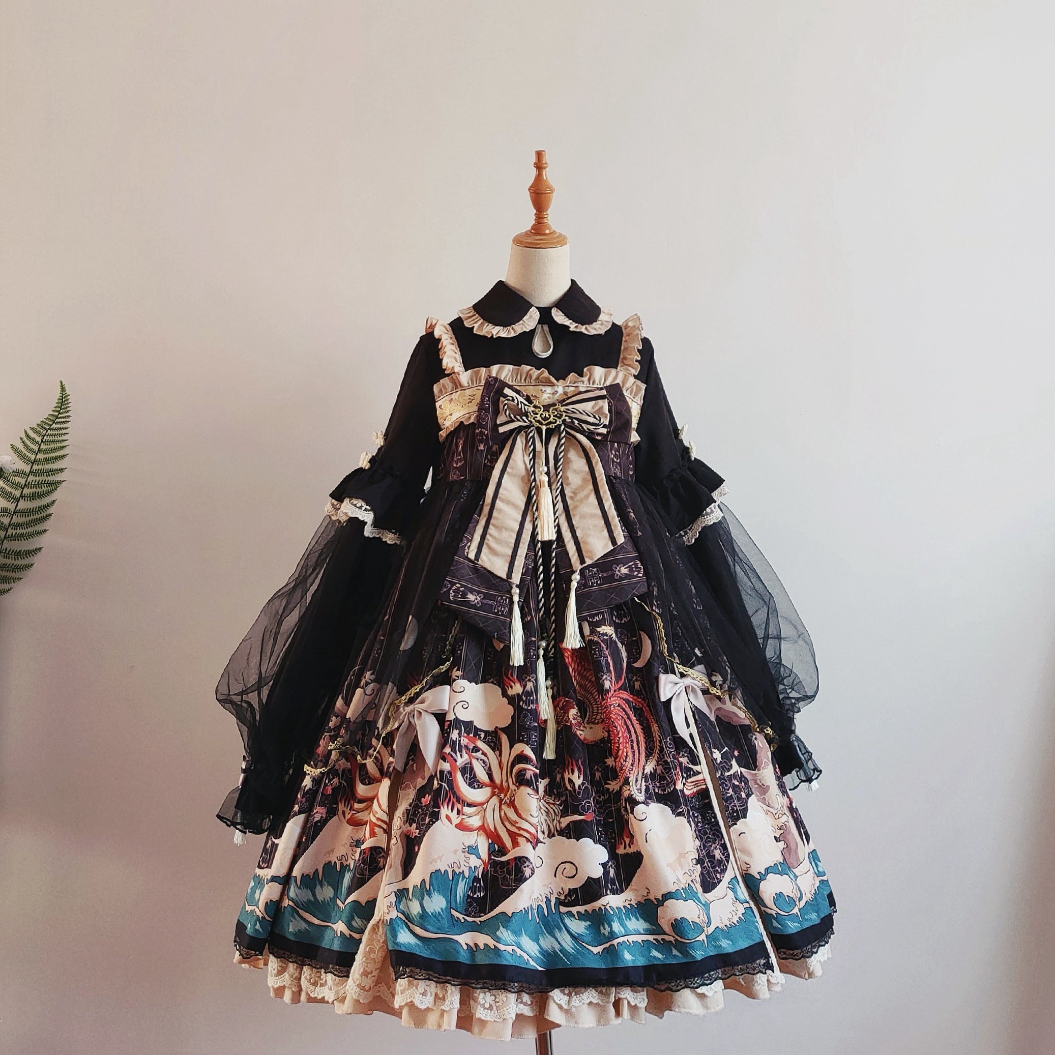 Spring And Autumn Lolita Cute Girl Elegant Dress