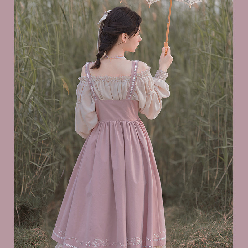 Summer Style Lolita Sweet Girl Fashion Dress