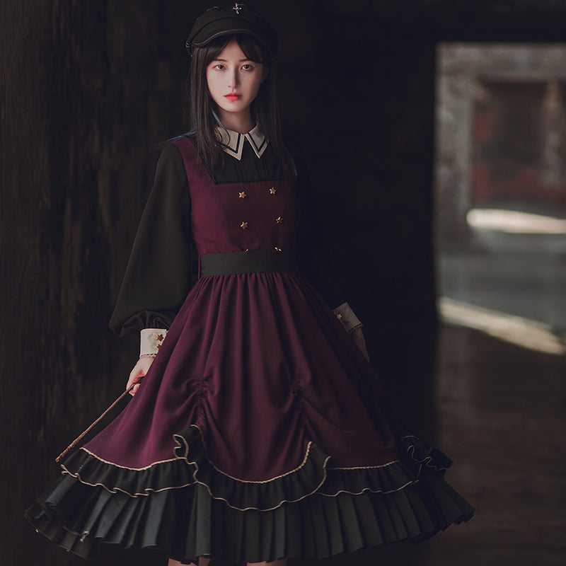 Pleated Skirt Winter And Autumn Lolita Dress