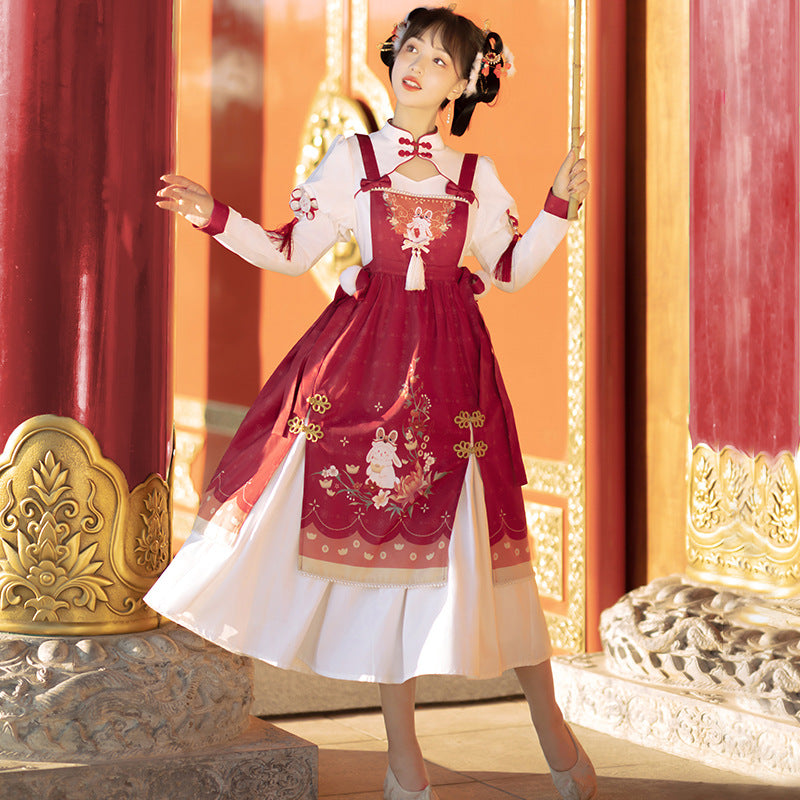 Chinese New Year Lolita Two-piece Dress