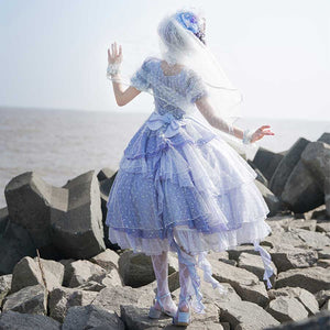 Lolita Elegant Girl Princess Gauze Dress