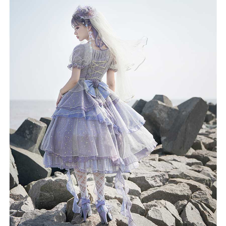 Lolita Elegant Girl Princess Gauze Dress