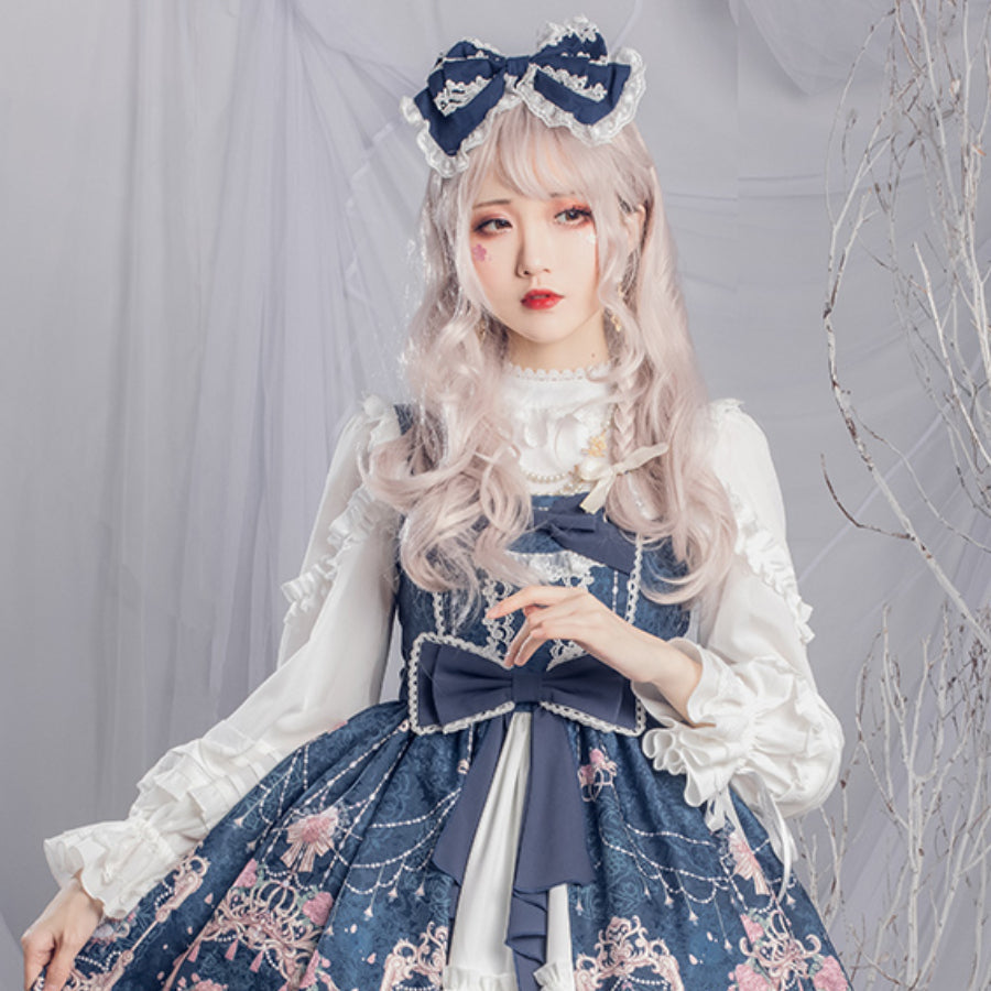 Lovely Chiffon Loose Lolita Long Sleeve Shirt