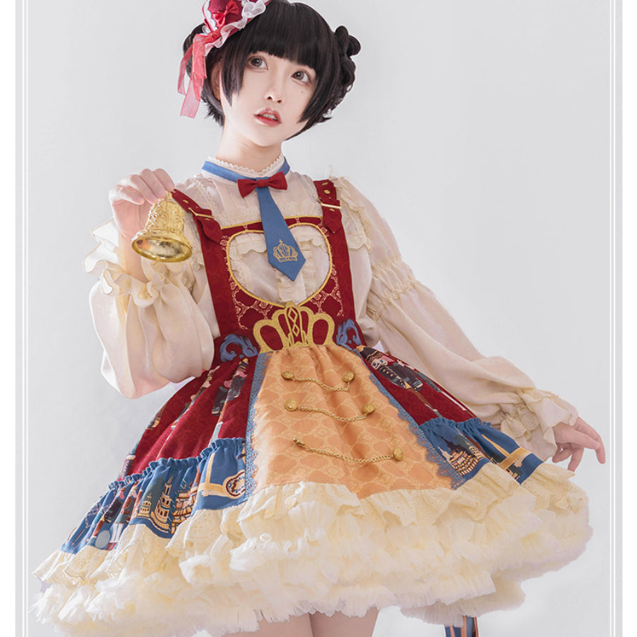 Christmas The Nutcracker Lolita Jumper Skirt Sets