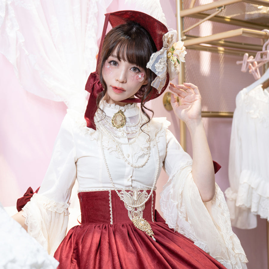 Elizabeth Elegant and Vintage Lolita Long Sleeve Shirt