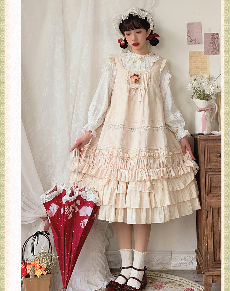 Autumn and Winter Retro Idyllic Lolita Dress