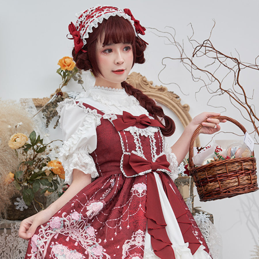 Lovely Chiffon Loose Lolita Long Sleeve Shirt