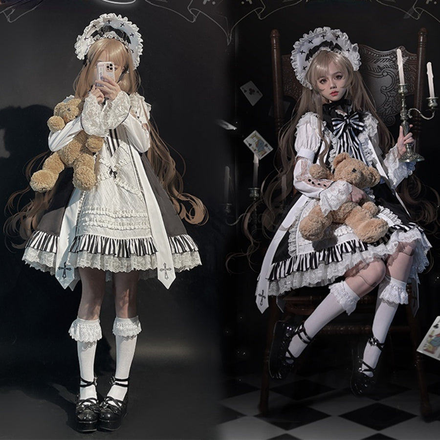 Magician Gothic Lolita Long-sleeved Dress S22496