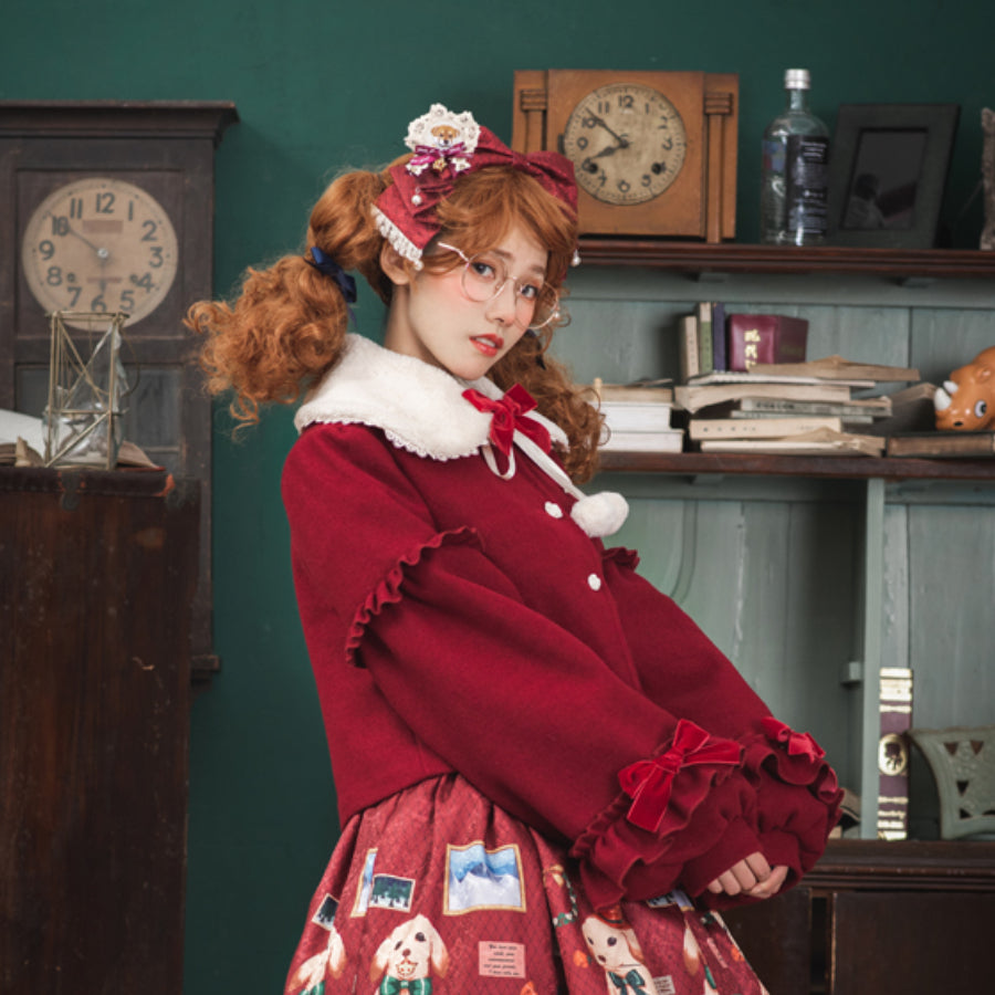 Winter Sweet and Lovely Lolita Woolen Coat