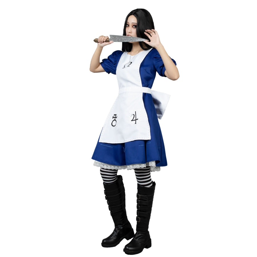Cosplay Alice Madness Returns Costume Dress Alice 