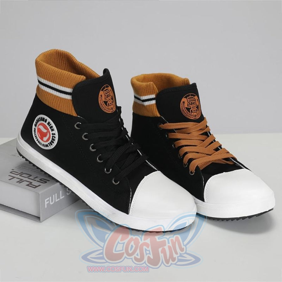 Anime Haikyu!! Cosplay Shoes Hinata Shoyo Cosplay Canvas Shoes Hallow -  cosfun