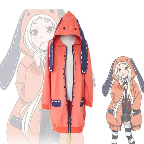 Kakegurui runa yomozuki cosplay factory beanie and shirt