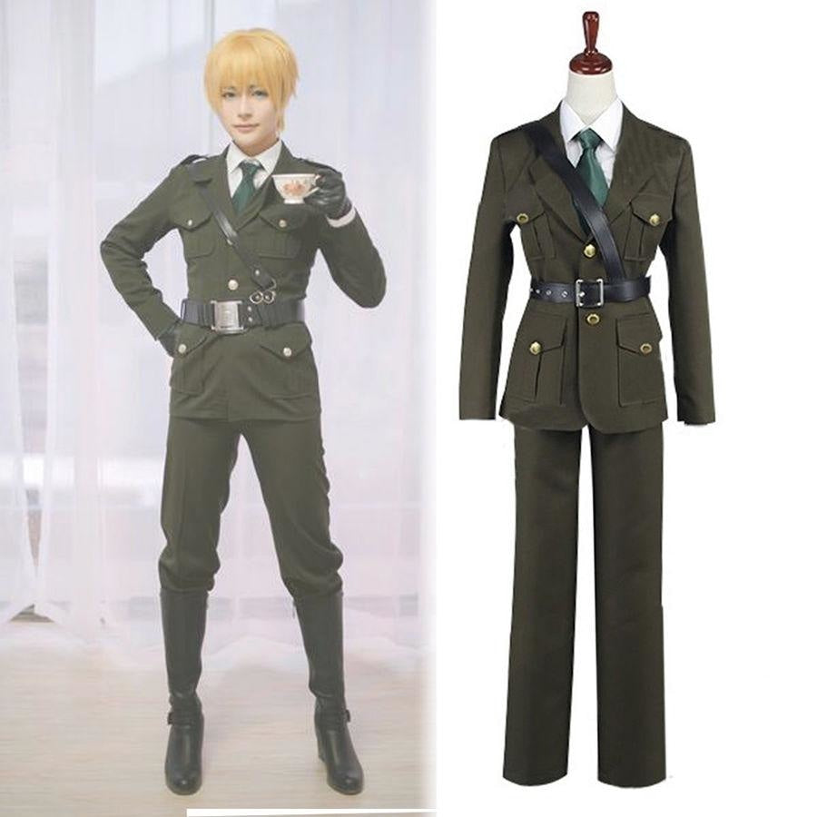 Aph Axis Powers Hetalia England Uk Arthur Kirkland Cosplay Costume C03 Cosfun 7780