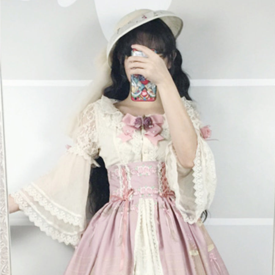 The Poem of Roses Elegant Lolita Short Sleeve Shirt