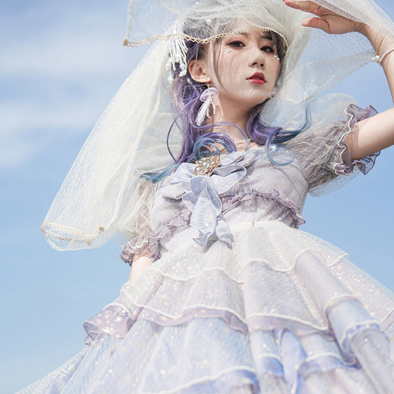 Lolita Elegant Girl Princess Gauze Dress