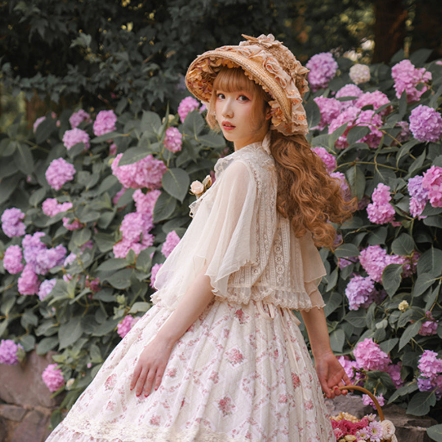 Elegant and Vintage Lolita Smock