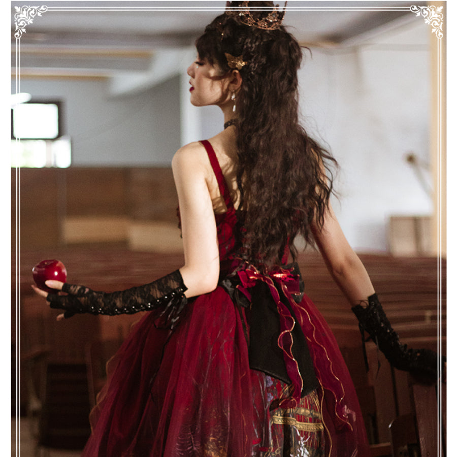 Vintage Elegant Gothic Lolita Slip Dress