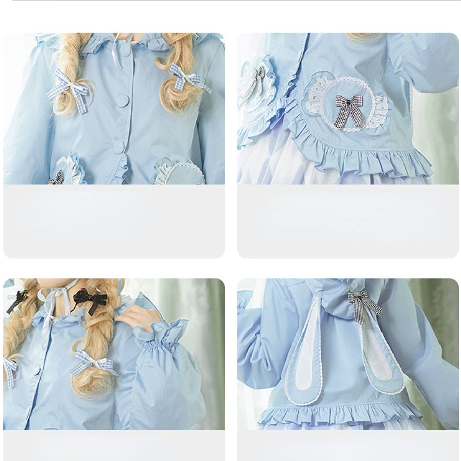 New Style Sweet and Lovely Lolita Short Hood Coat