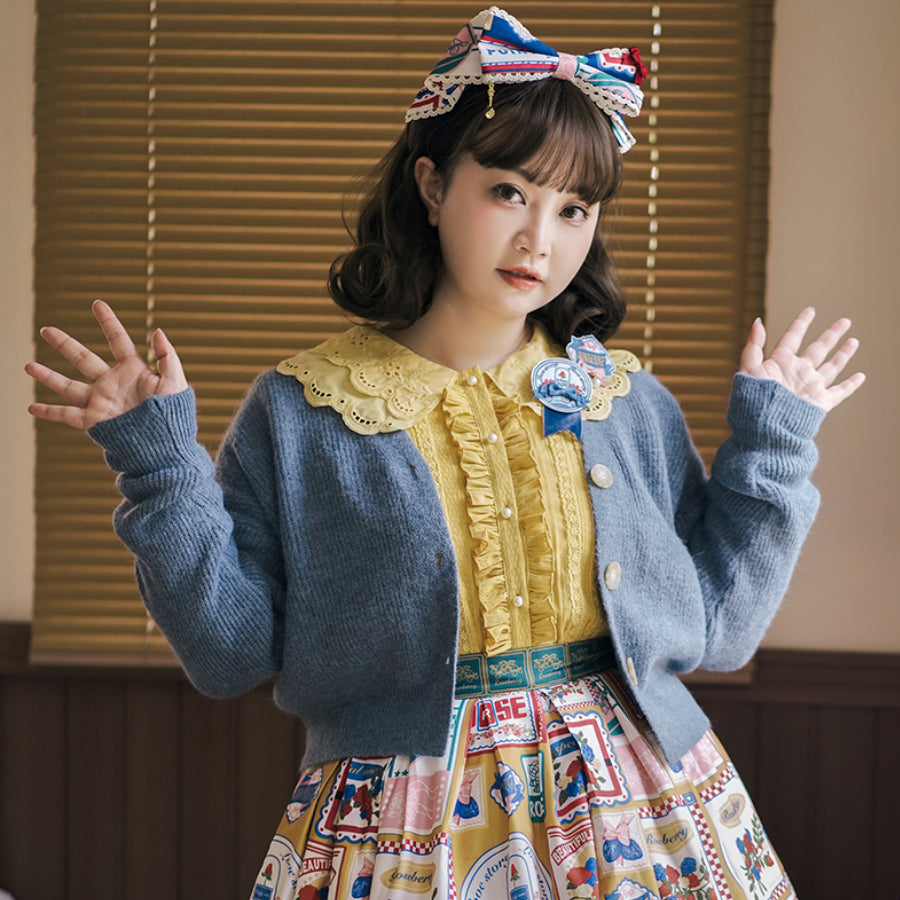 Autumn Winter Vintage Daily Lolita Sweater Coat