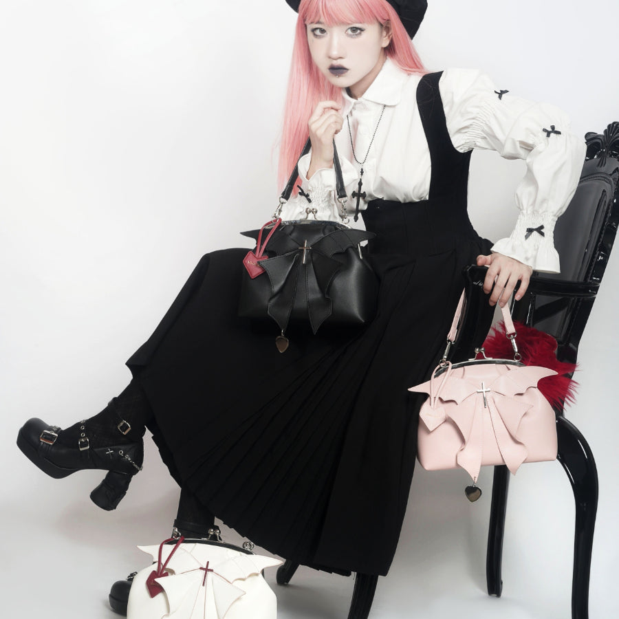 Original Lolita Thick Soled Skull Heel Shoes