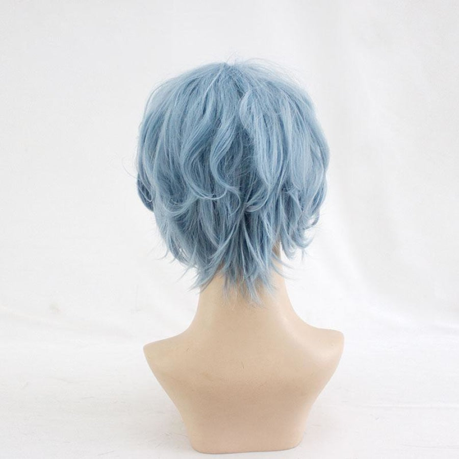 BNHA My Hero Academy Tomura Shigaraki Cosplay Wig Blue Hair mp005627 ...