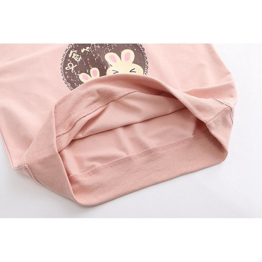 Bunny Carrot Fake Two-Piece Shirt Sweatshirt J10007