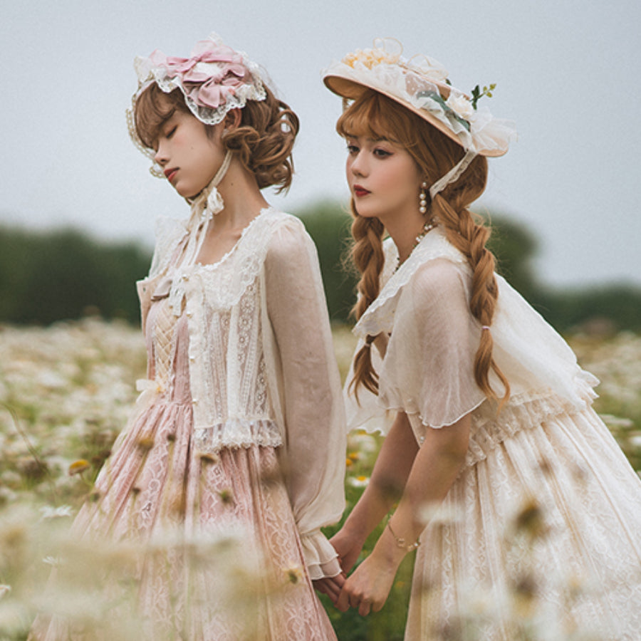 Elegant and Vintage Lolita Smock