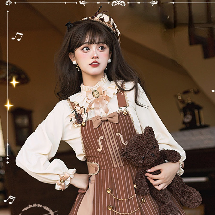 Daily Long-sleeved Lolita Shirt S22520